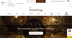 Desktop Screenshot of moroccohandmade.com